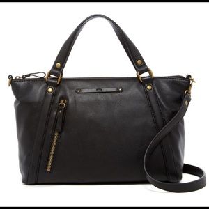 UGG Leather Jenna Satchel Handbag